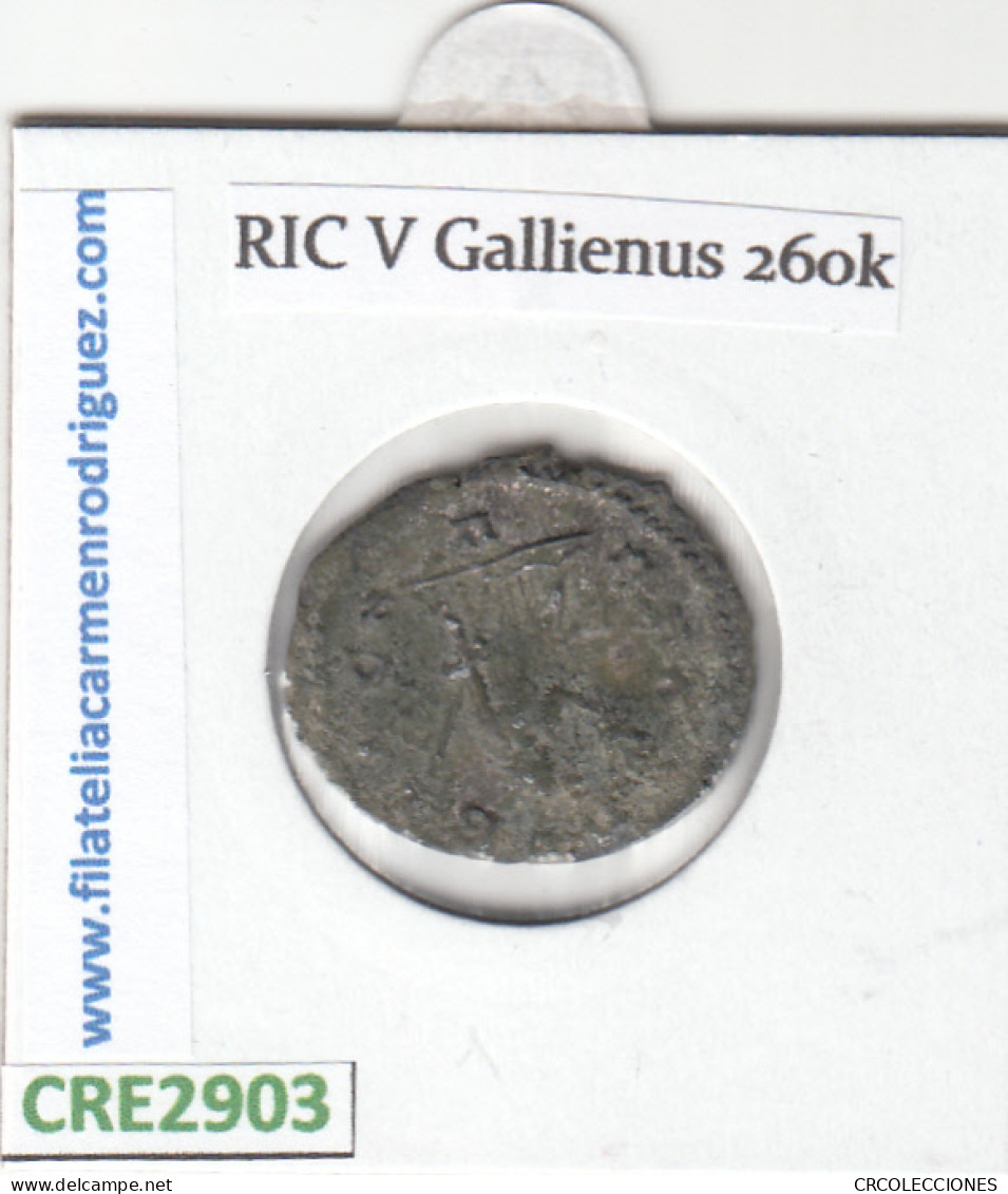 CRE2903 MONEDA ROMANA ANTONINIANO VER DESCRIPCION EN FOTO - Republiek (280 BC Tot 27 BC)