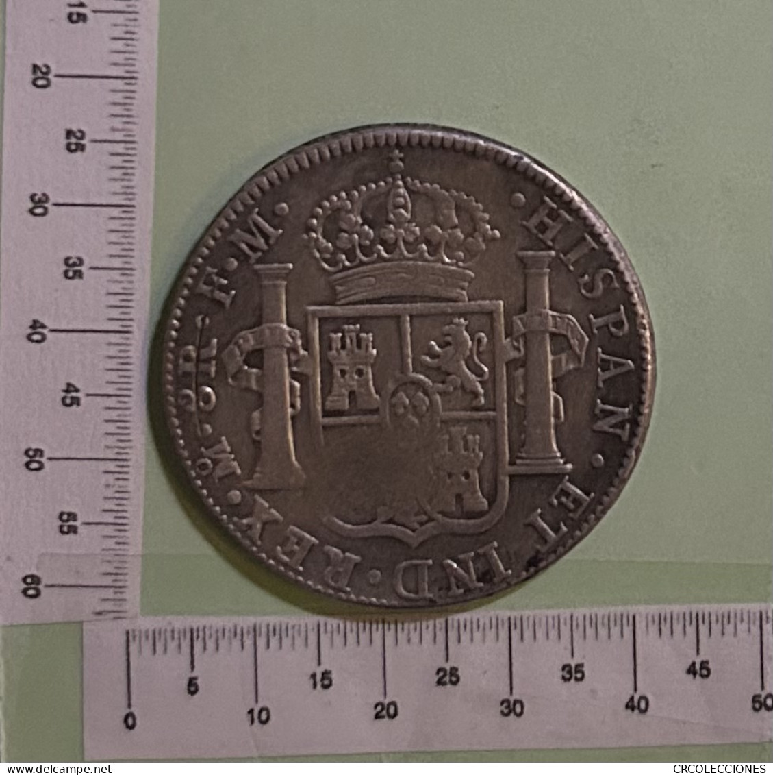 CRE2918 MONEDA ESPAÑA CARLOS III 8 REALES 1788 MEXICO PLATA - Otros & Sin Clasificación