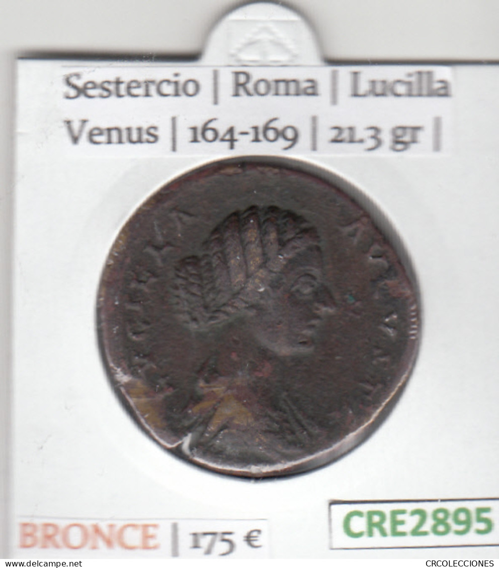CRE2895 MONEDA ROMANA SESTERCIO VER DESCRIPCION EN FOTO - Republic (280 BC To 27 BC)