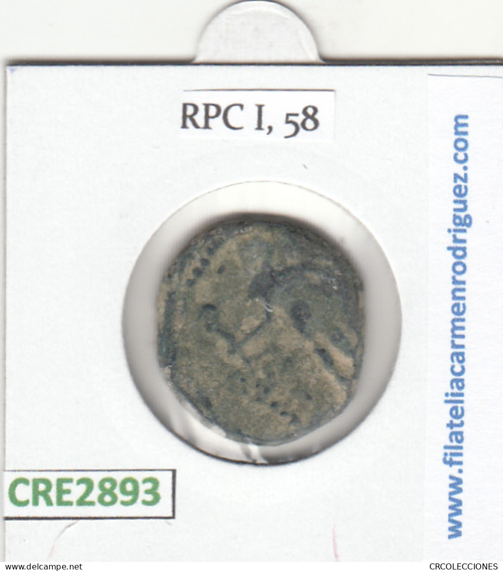 CRE2893 MONEDA ROMANA AS VER DESCRIPCION EN FOTO - Republic (280 BC To 27 BC)