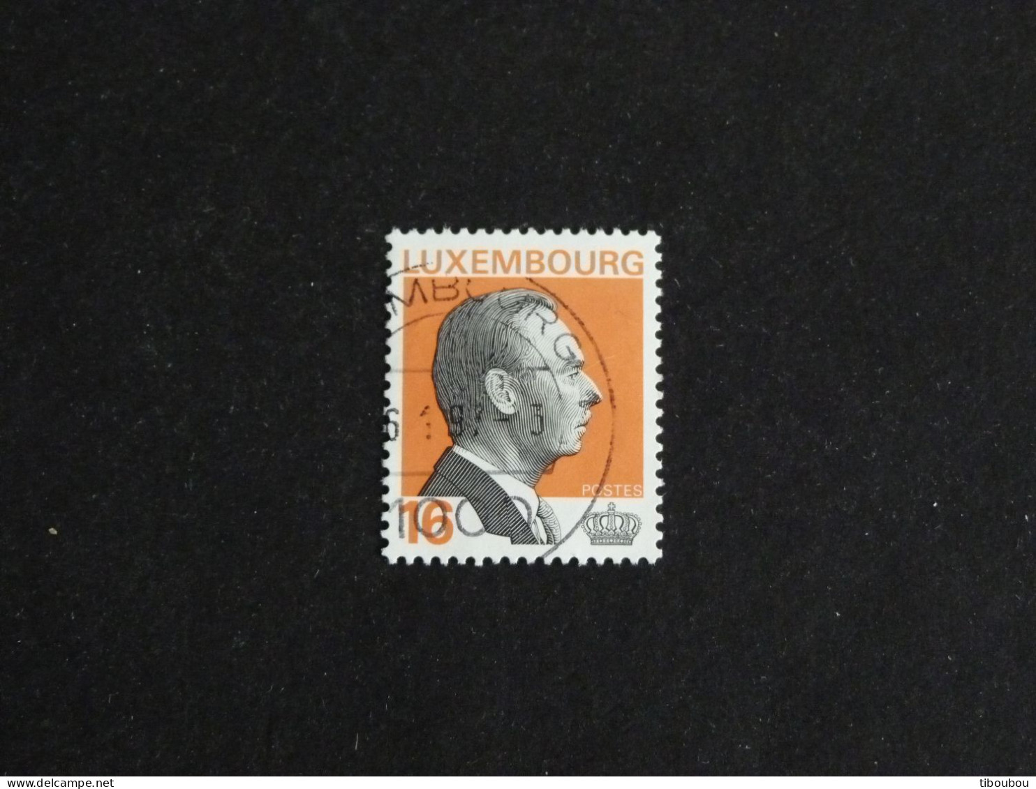 LUXEMBOURG LUXEMBURG YT 1309 OBLITERE - GRAND DUC JEAN - Used Stamps