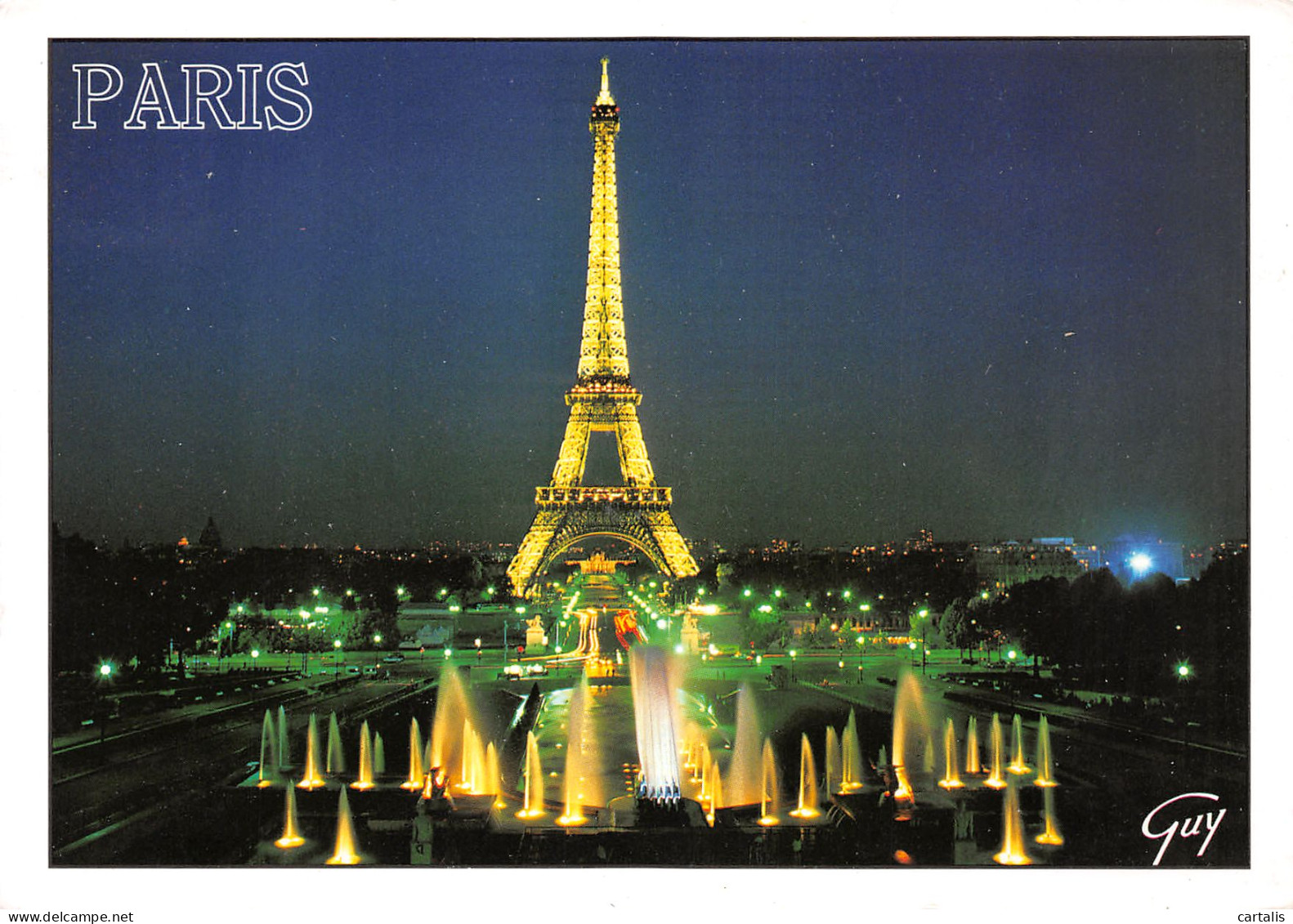 75-PARIS LA TOUR EIFFEL-N°3772-C/0225 - Eiffelturm