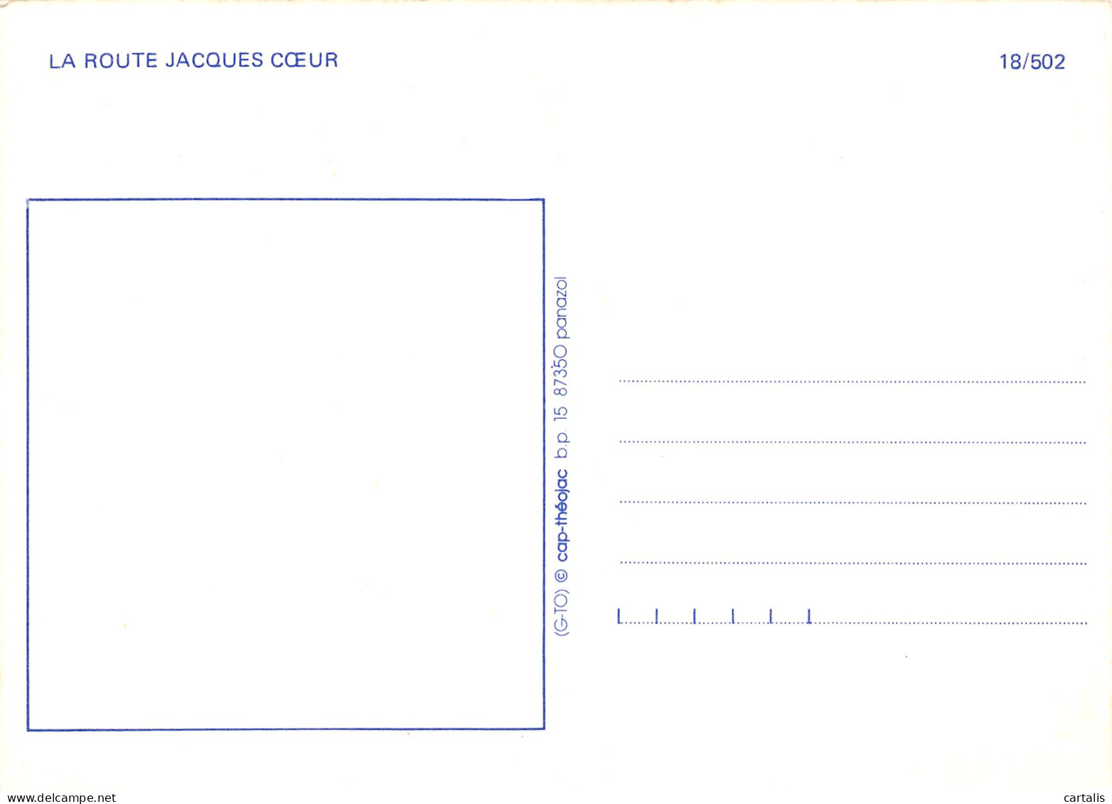 18-ROUTE JACQUES CŒUR-N°3772-B/0363 - Other & Unclassified