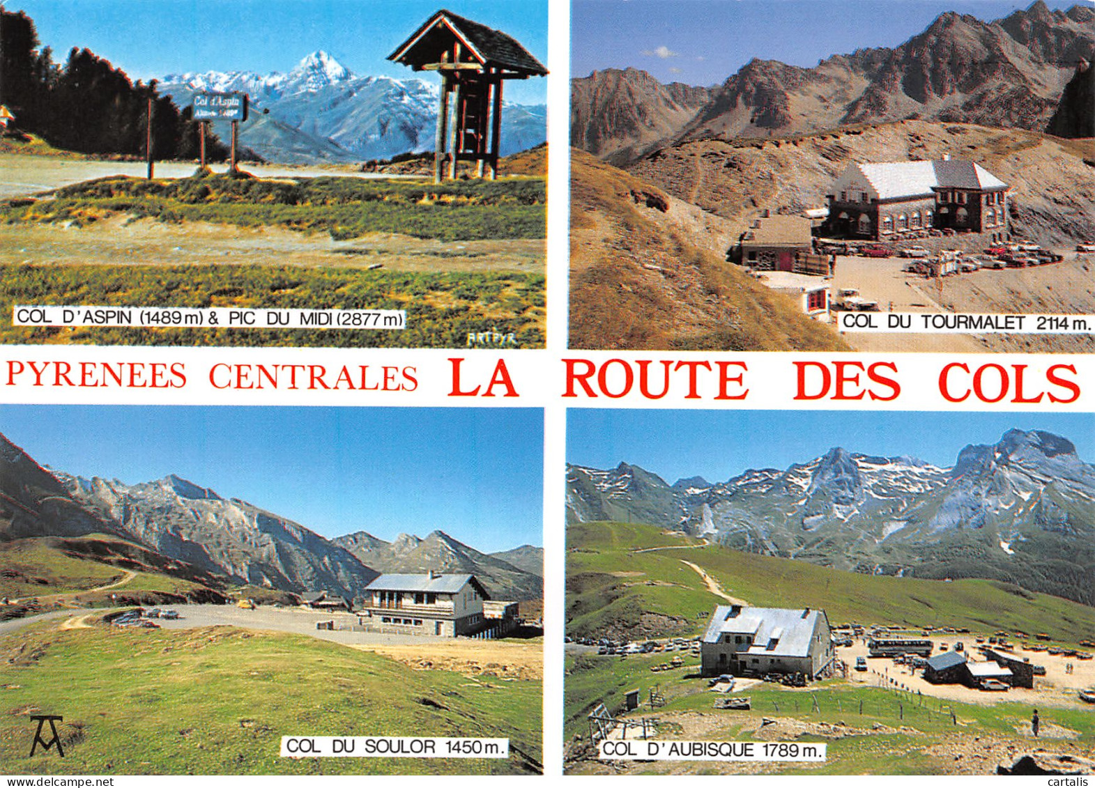 65-LA ROUTE DES COLS-N°3772-B/0317 - Other & Unclassified