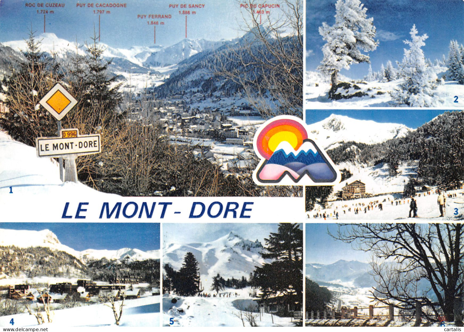 63-LE MONT DORE-N°3772-B/0127 - Le Mont Dore