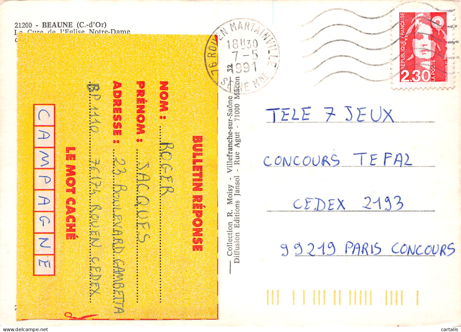 21-BEAUNE-N°3772-A/0095 - Beaune