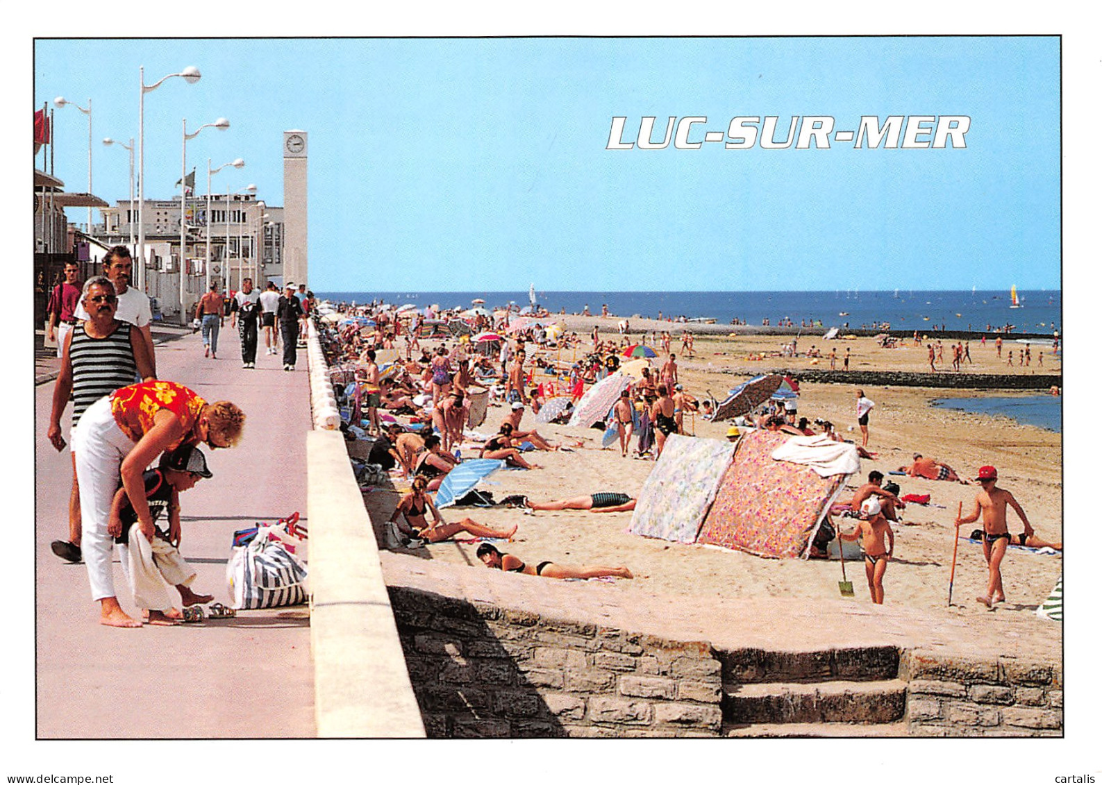 14-LUC SUR MER-N°3772-D/0163 - Luc Sur Mer