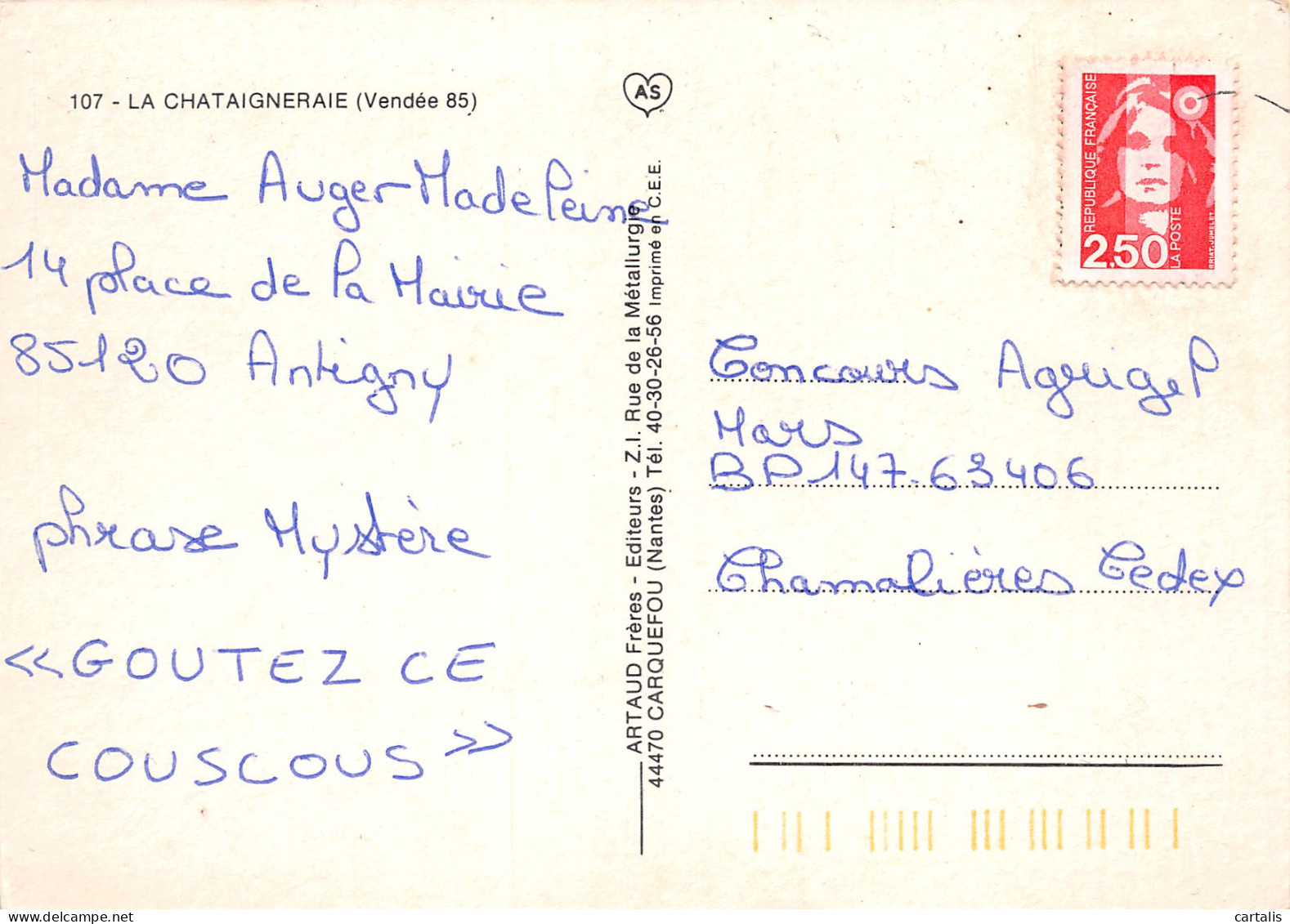85-LA CHATAIGNERAIE-N°3772-C/0317 - La Chataigneraie