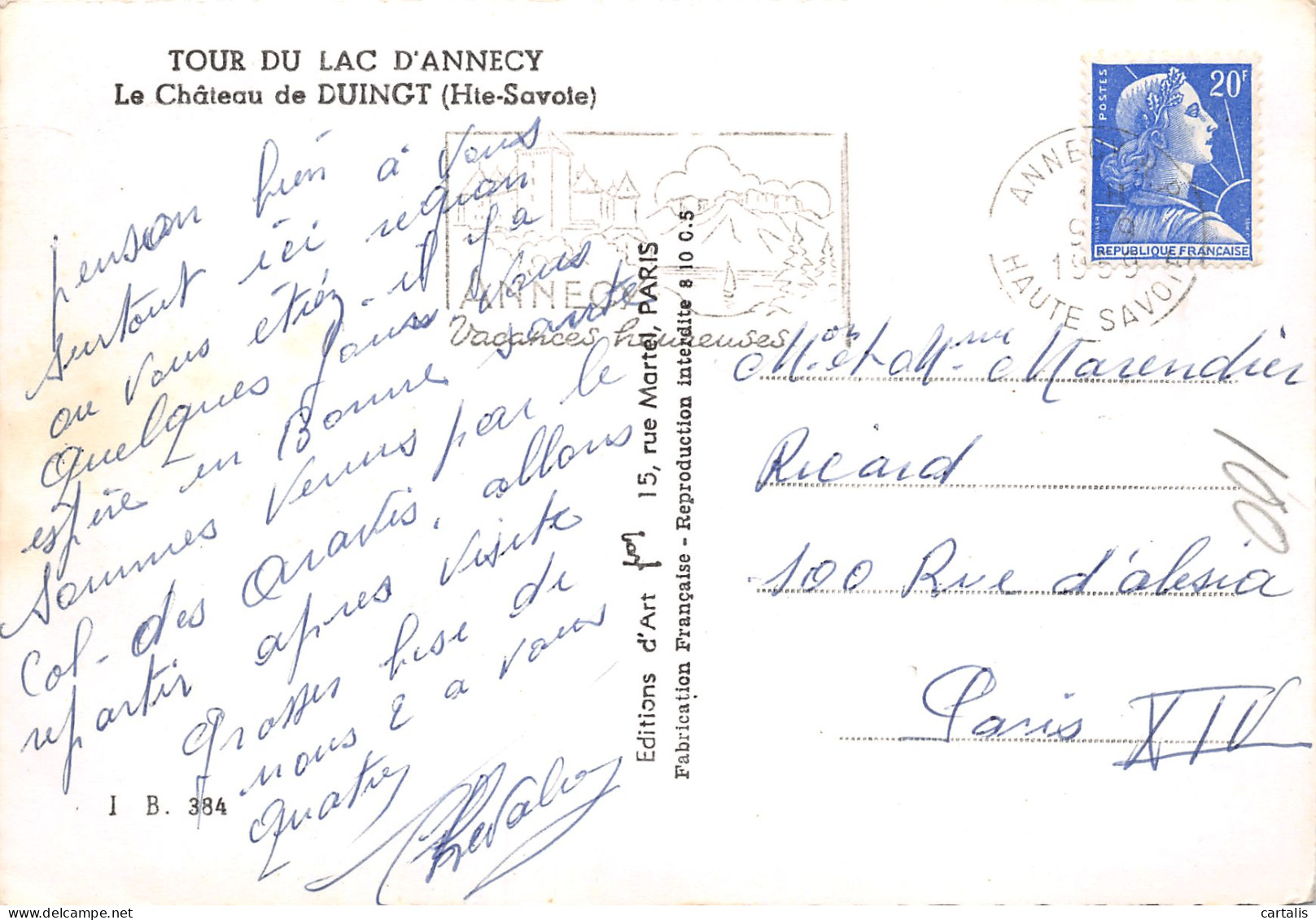 74-ANNECY-N°3773-C/0261 - Annecy