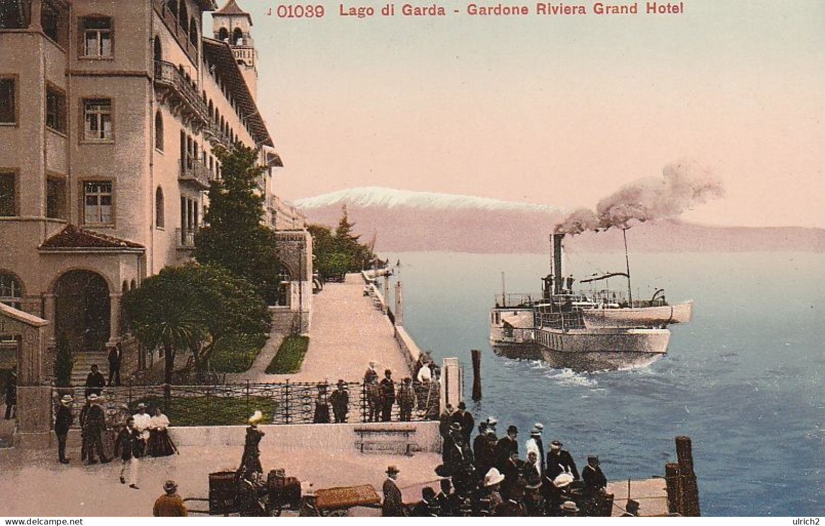 AK Lago Di Garda -  Gardone Riviera - Grand Hotel - Ca. 1910  (68963) - Brescia