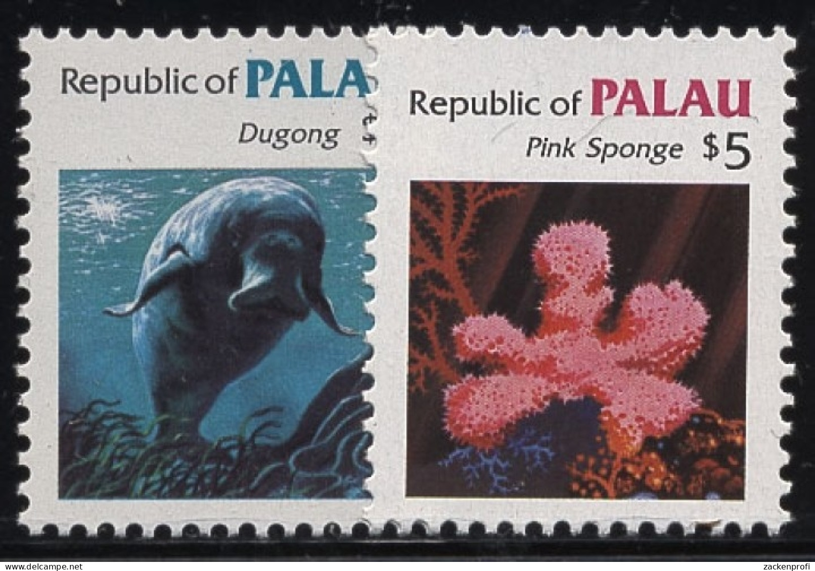 Palau 1984 Freimarken Meerestiere 59/60 Postfrisch (R21566) - Palau