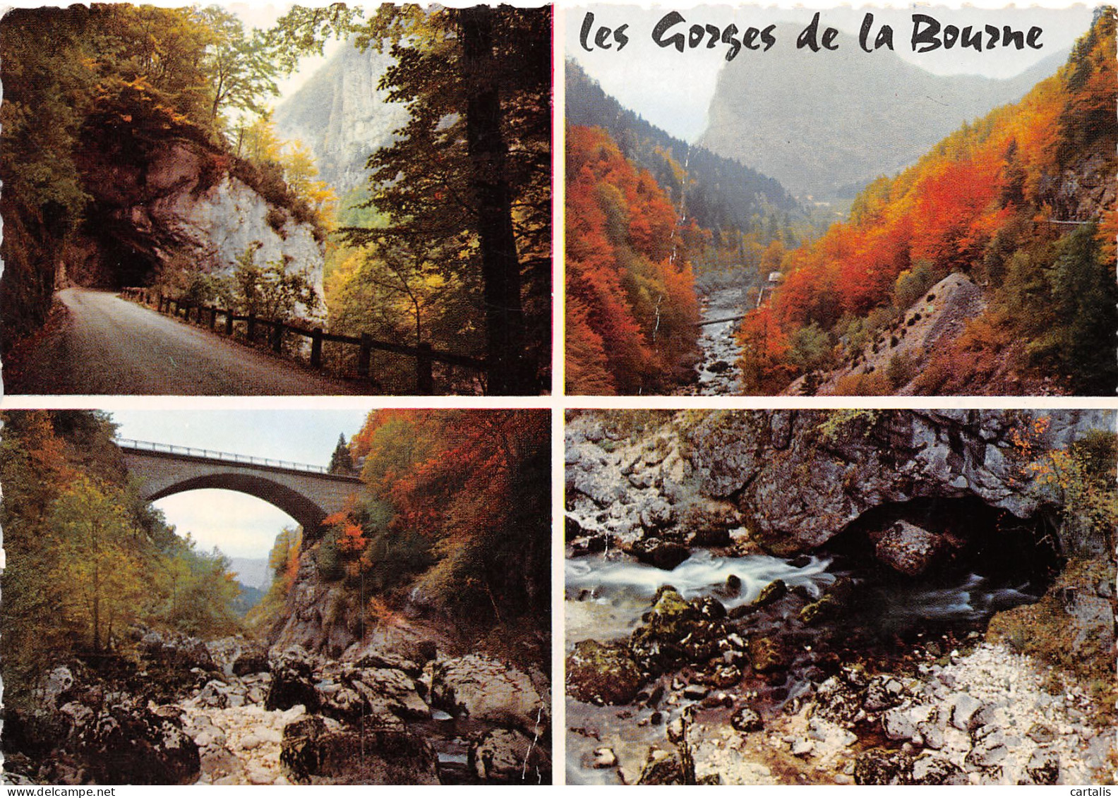 38-LES GORGES DE LA BOURNE-N°3773-A/0279 - Other & Unclassified