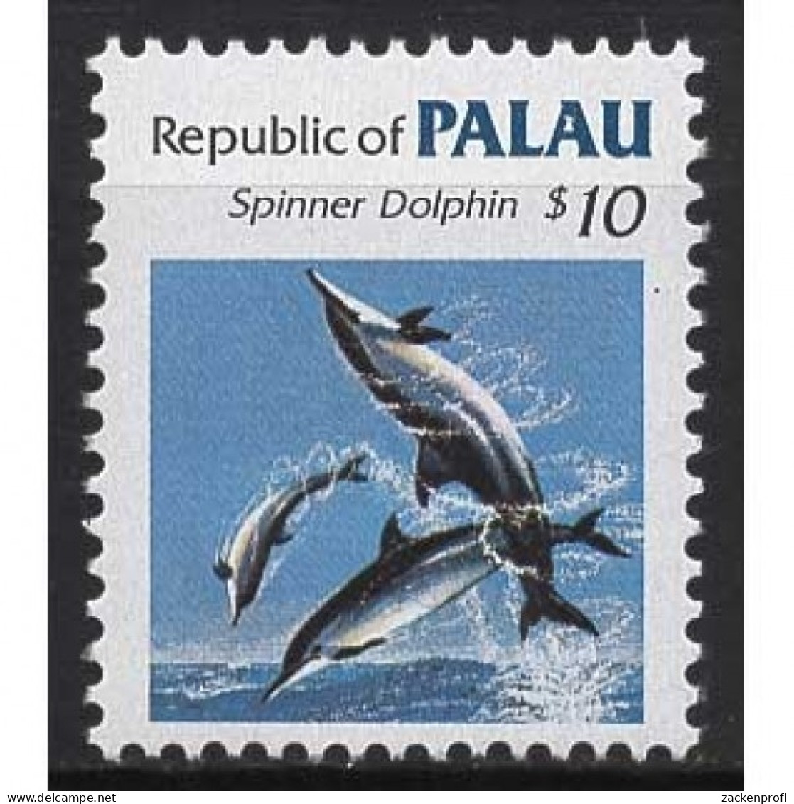 Palau 1986 Meerestiere, Fleckendelphin 105 Postfrisch - Palau