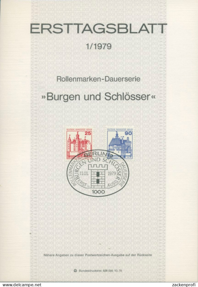 Berlin Jahrgang 1979 Ersttagsblätter ETB Komplett (XL9729) - Covers & Documents