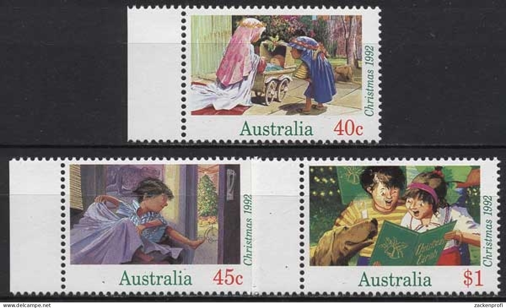 Australien 1992 Weihnachten 1326/28 Postfrisch - Ongebruikt