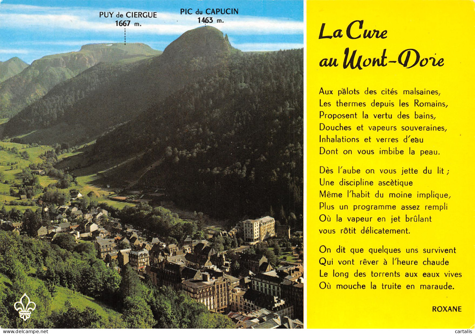 63-LE MONT DORE-N°3773-A/0103 - Le Mont Dore