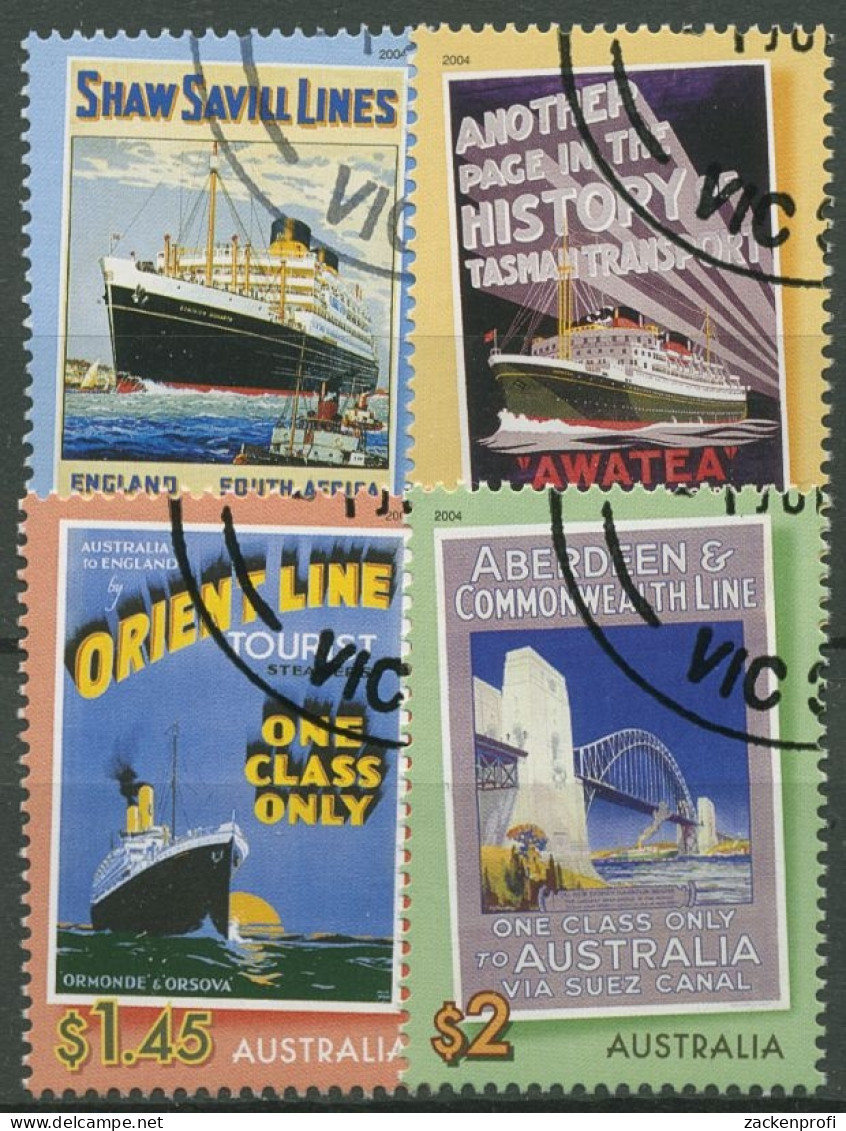 Australien 2004 Gute Reise 2321/24 Gestempelt - Usados