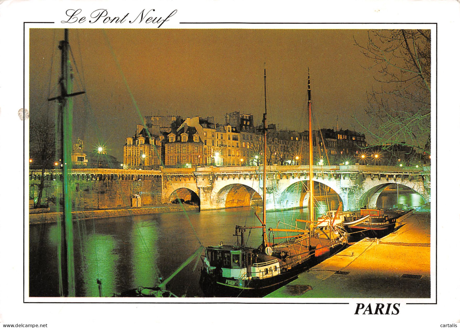 75-PARIS LA PONT NEUF-N°3774-A/0033 - Autres & Non Classés