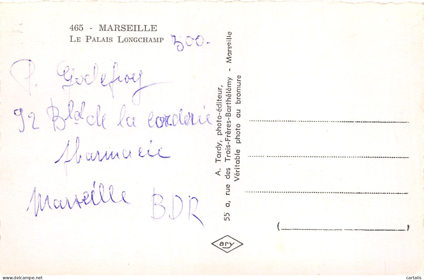 13-MARSEILLE-N°3773-E/0255 - Sin Clasificación