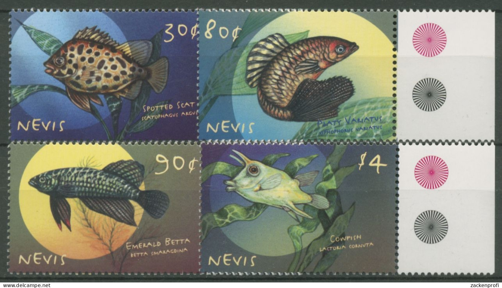 Nevis 2000 Fische Der Tropen 1497/00 Postfrisch - Amerika (Varia)