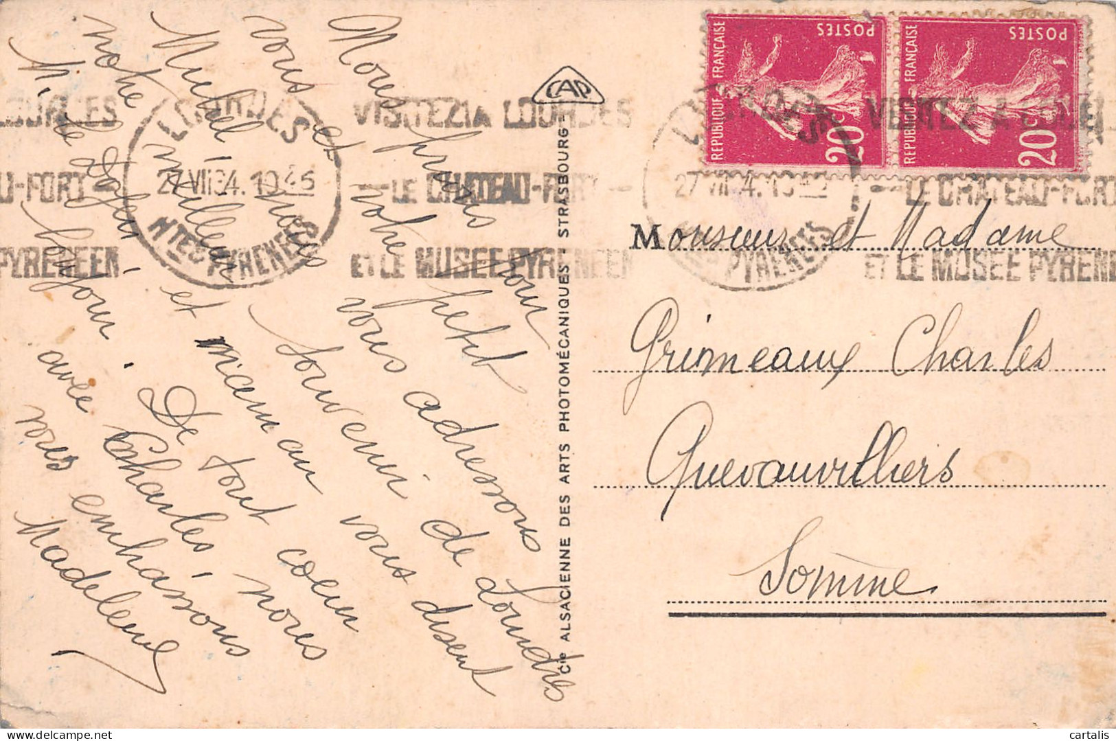 65-LOURDES-N°3773-E/0207 - Lourdes