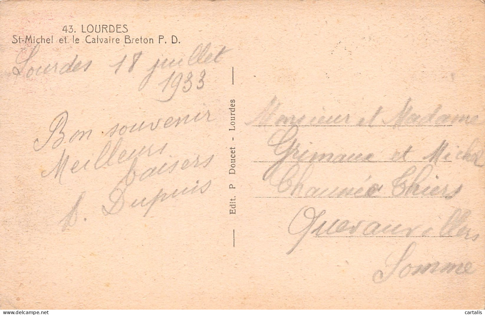 65-LOURDES-N°3773-E/0211 - Lourdes