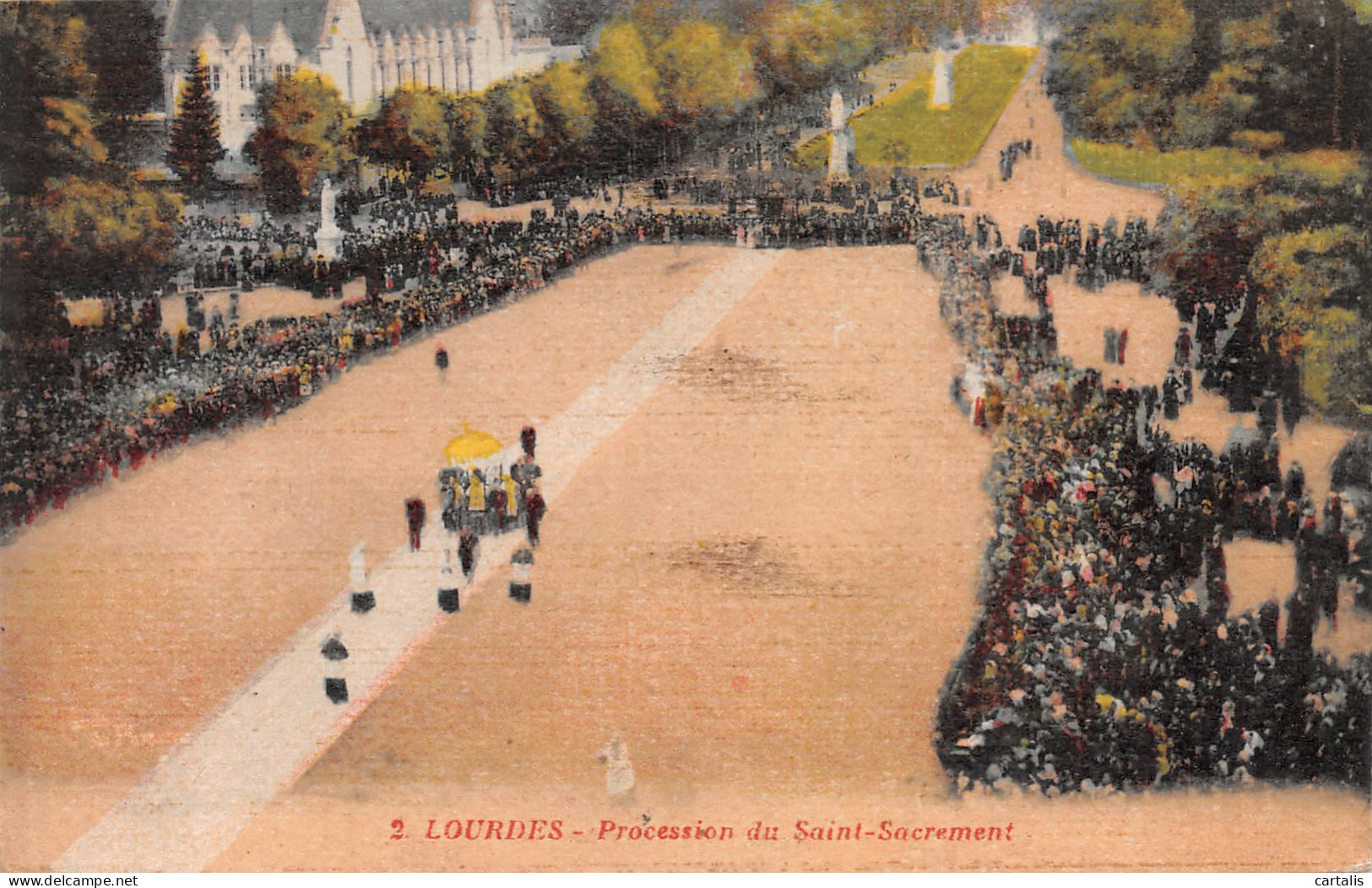 65-LOURDES-N°3773-E/0209 - Lourdes