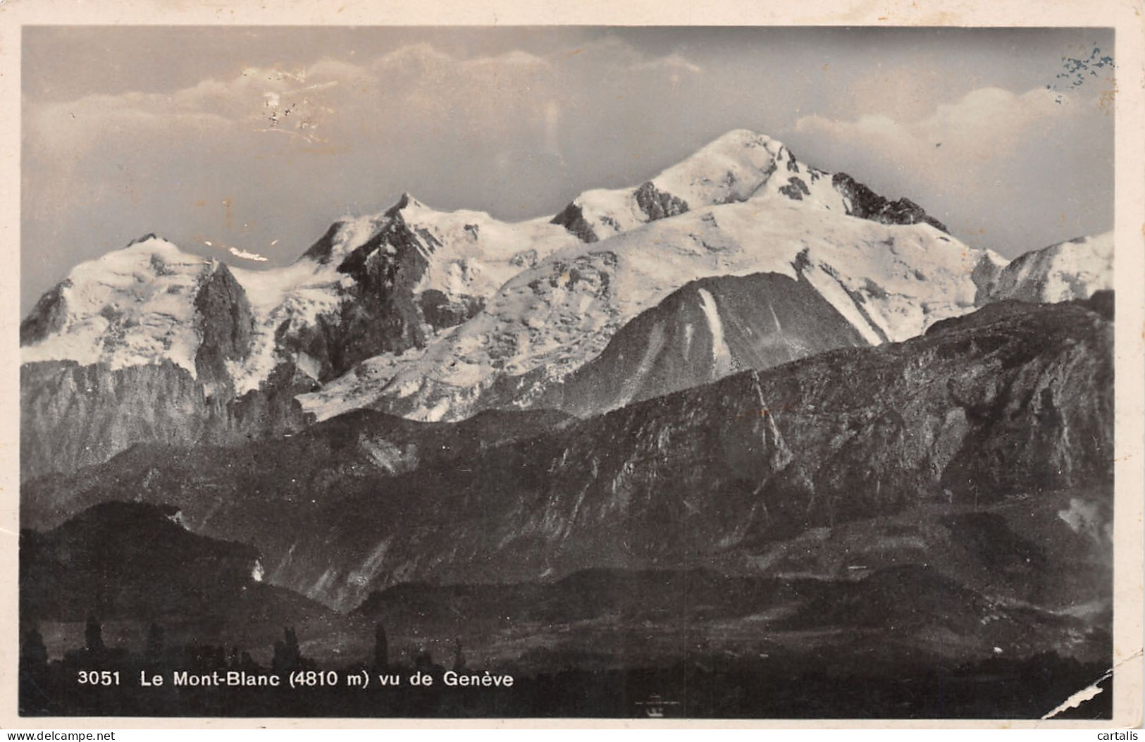 74-LE MONT BLANC-N°3773-E/0117 - Other & Unclassified