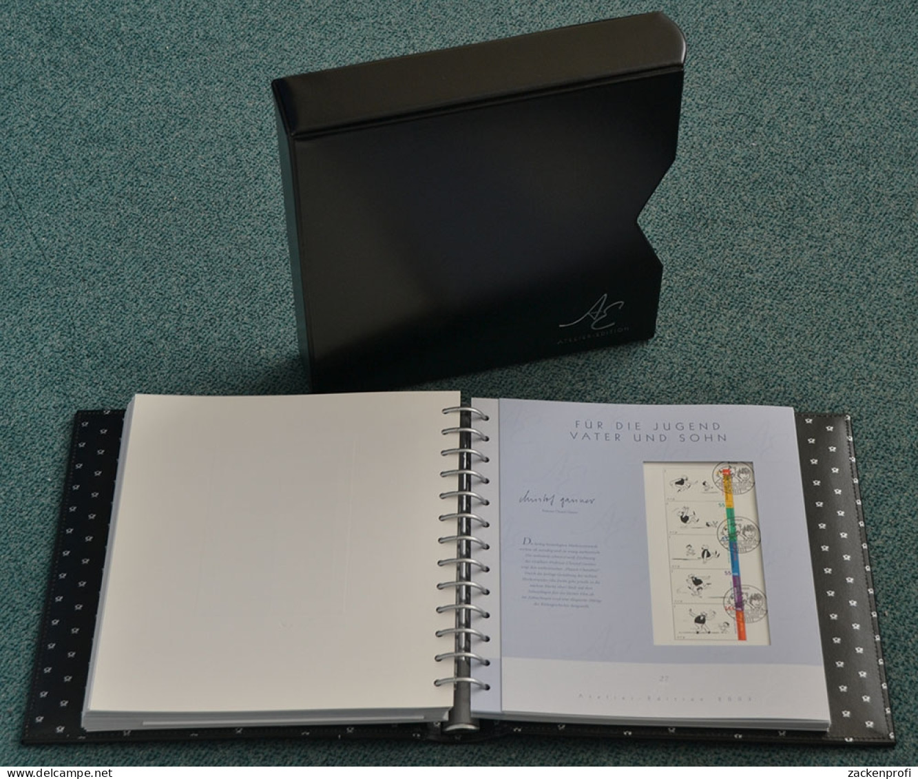 Bund 2003 Atelier-Edition Komplett In Luxusringbinder/Kassette (XXL14455) - Usati