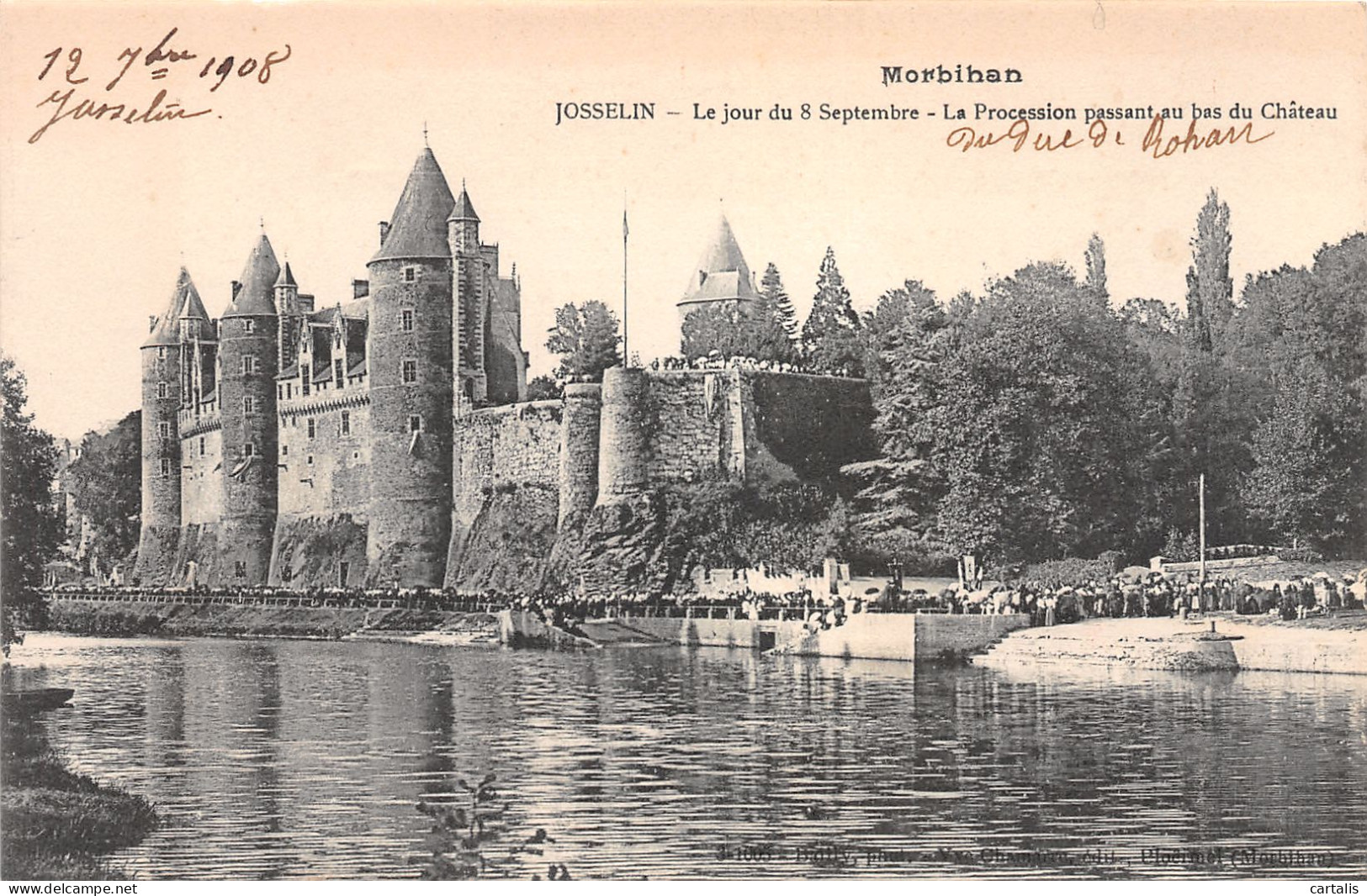 56-JOSSELIN-N°3773-E/0037 - Josselin