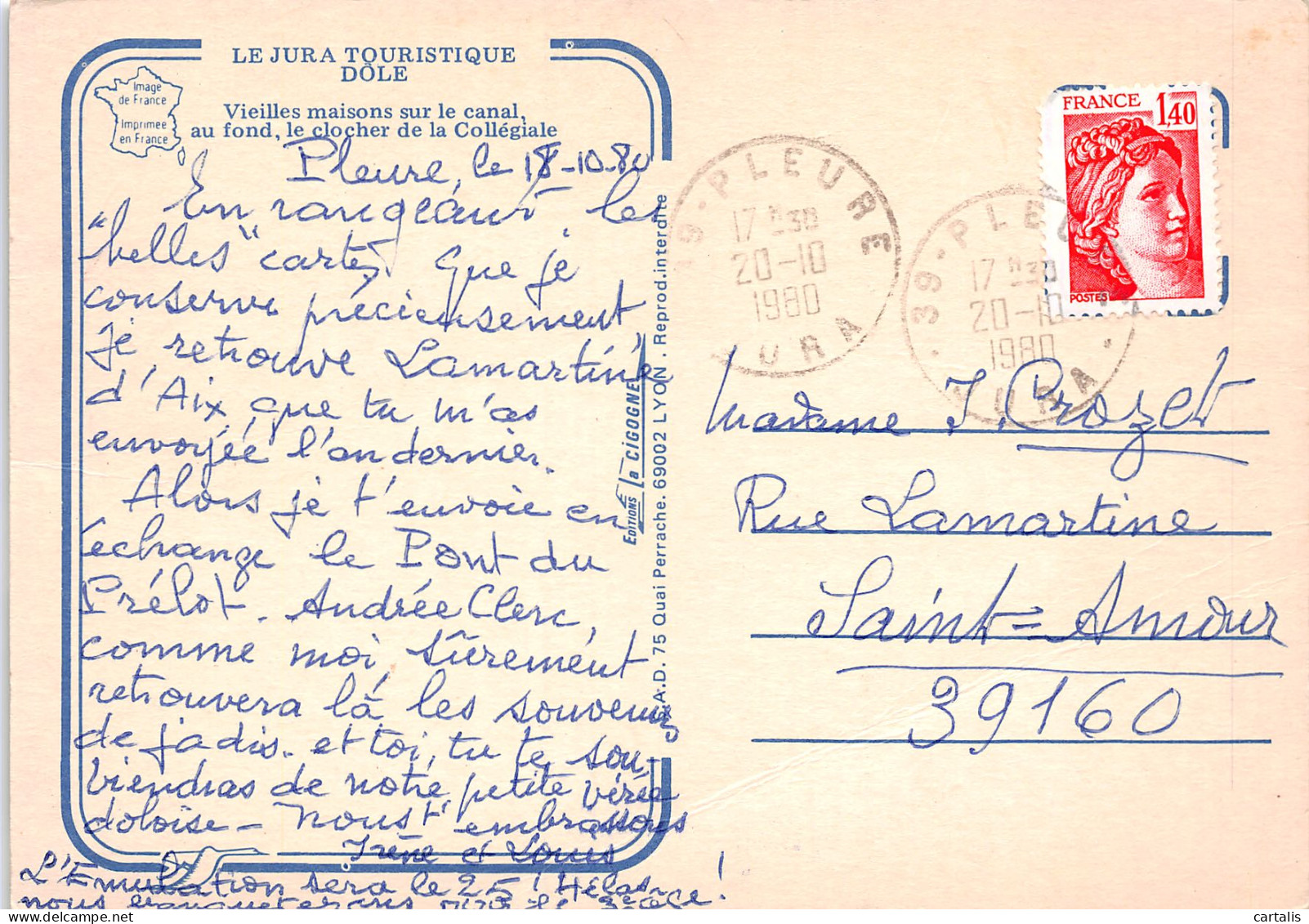 39-DOLE-N°3773-D/0355 - Dole