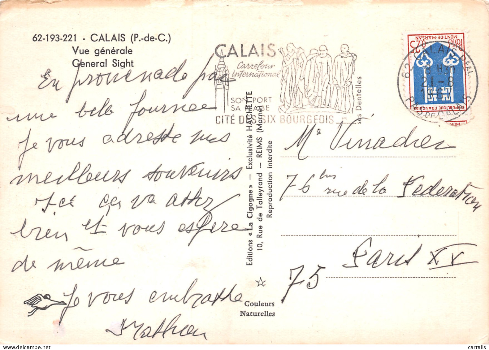 62-CALAIS-N°3773-D/0179 - Calais