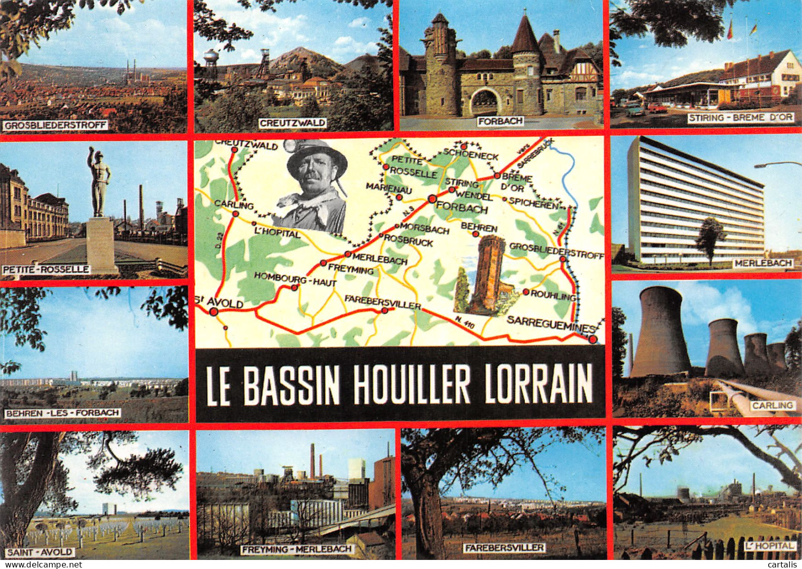 57-LE BASSIN HOUILLER-N°3773-D/0061 - Other & Unclassified