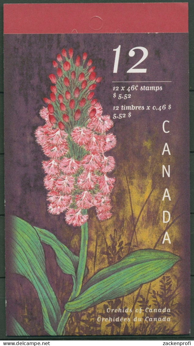 Kanada 1999 Int. Orchideen-Konferenz MH 235 Postfrisch (D73450) - Ganze Markenheftchen