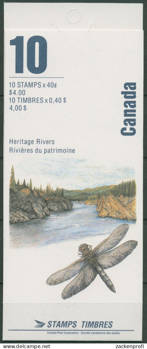 Kanada 1991 Wasserwege MH 138 Postfrisch (D73468) - Full Booklets