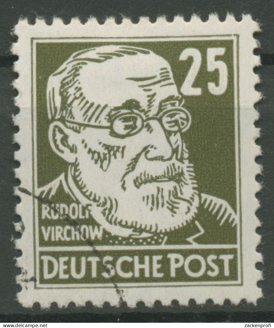 DDR 1952/53 Persönlichkeiten Wasserzeichen XI, 334 Va XI Massenstempel - Usados