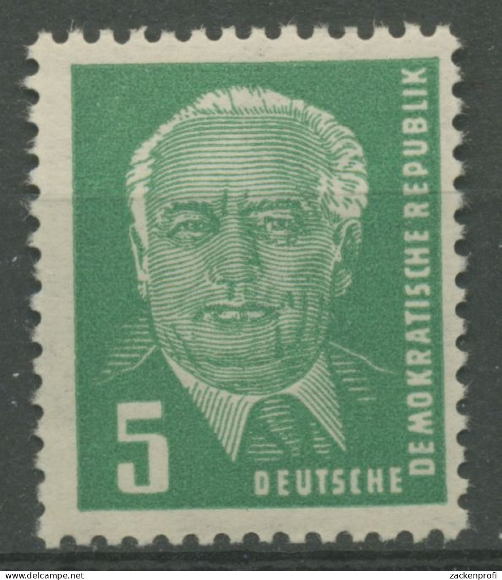 DDR 1952 Präsident Wilhelm Pieck Mit X II Wasserzeichen 322 Za X II Postfrisch - Neufs