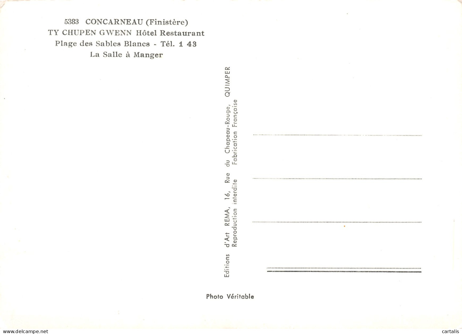 29-CONCARNEAU-N°3774-B/0385 - Concarneau