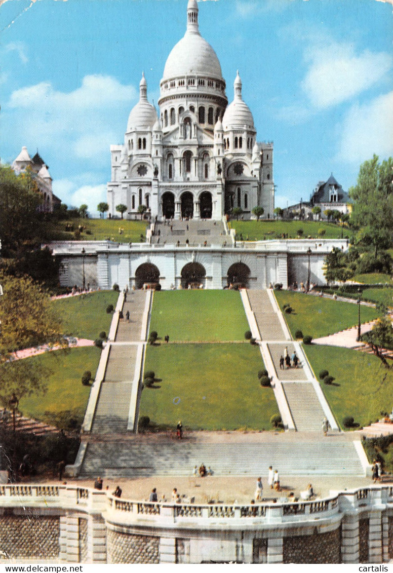 75-PARIS LA BASILIQUE DU SACRE CŒUR-N°3774-B/0305 - Autres & Non Classés