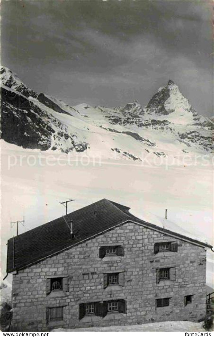 12895763 Monte Rosa Huette Matterhorn Winterpanorama Walliser Alpen Monte Rosa H - Other & Unclassified