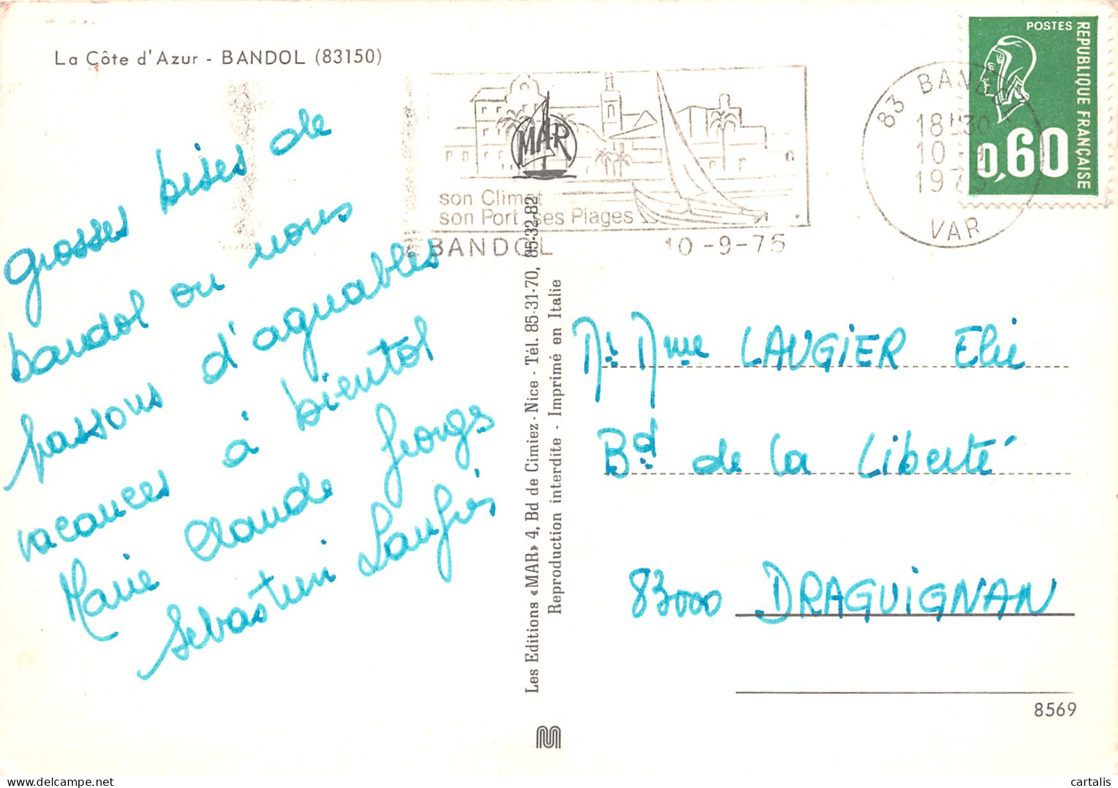 83-BANDOL-N°3774-A/0261 - Bandol