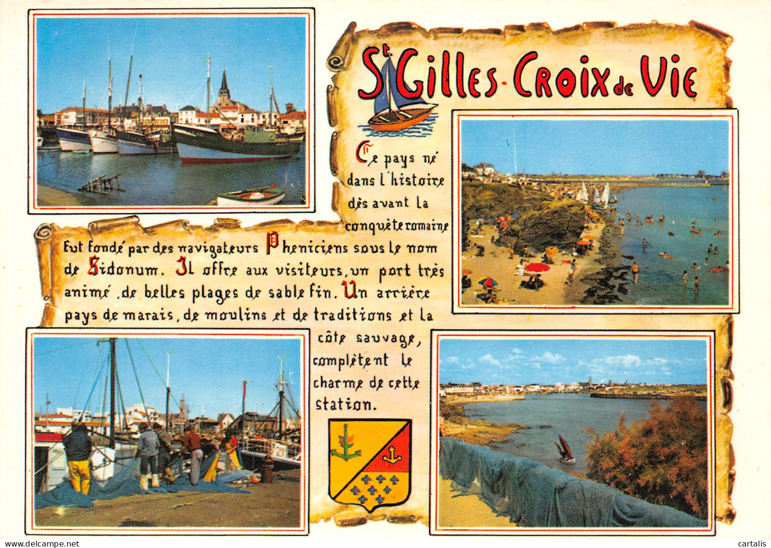 85-SAINT GILLES CROIX DE VIE-N°3774-A/0231 - Saint Gilles Croix De Vie