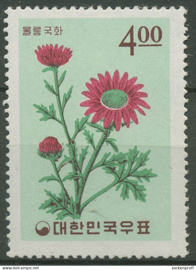 Korea (Süd) 1965 Pflanzen: Crysantheme 509 Postfrisch - Korea, South