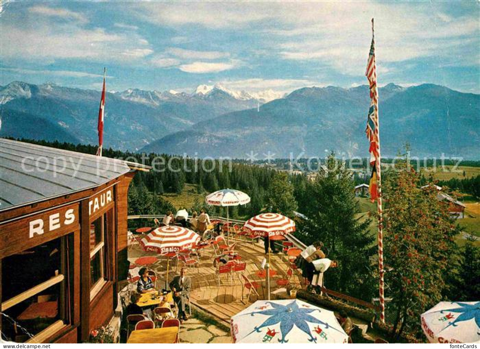 12894811 Crans-sur-Sierre Hotel Restaurant Mont Blanc Crans-Montana - Other & Unclassified