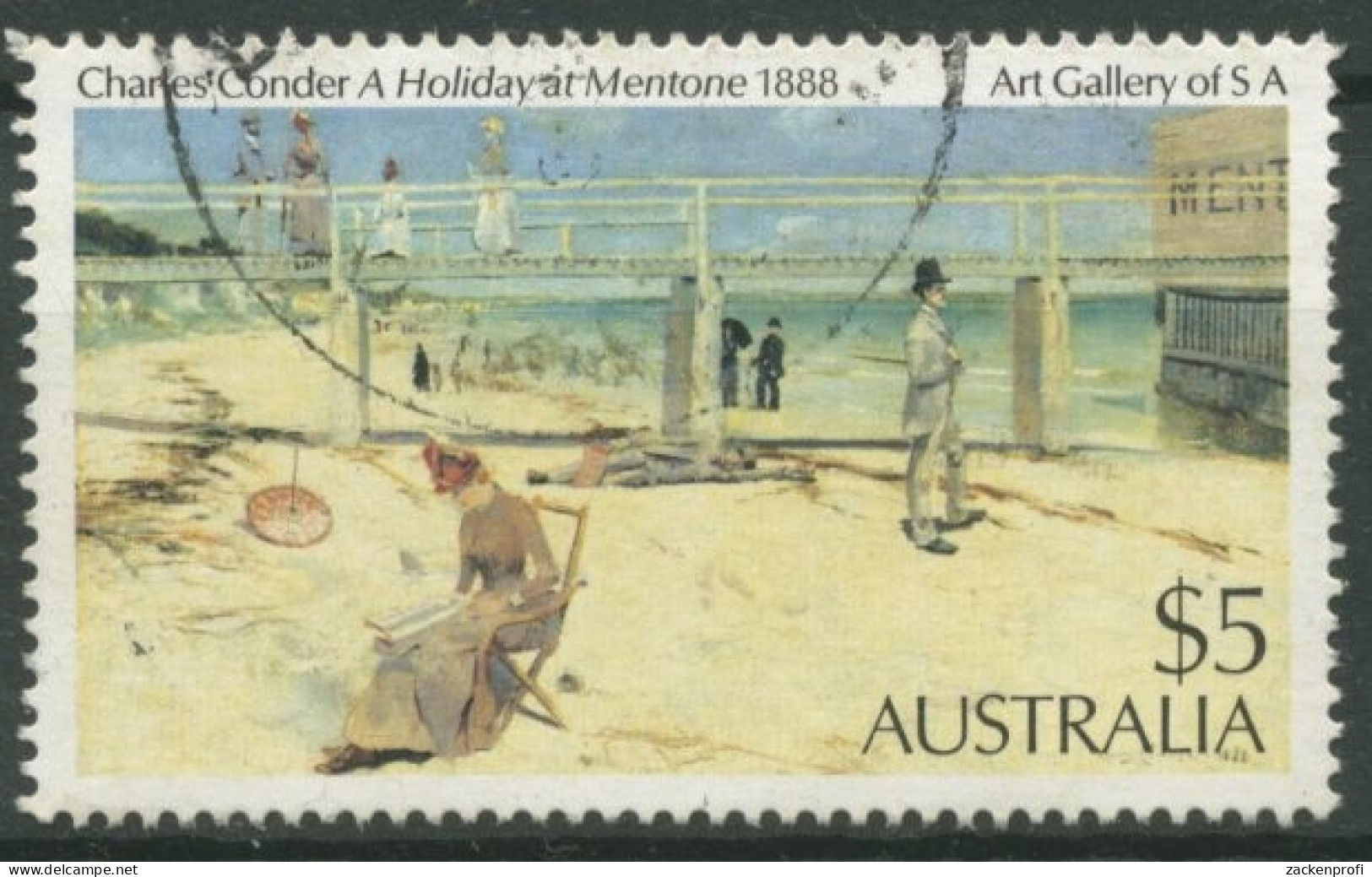 Australien 1984 Gemälde Von Charles Conder 869 Gestempelt - Used Stamps