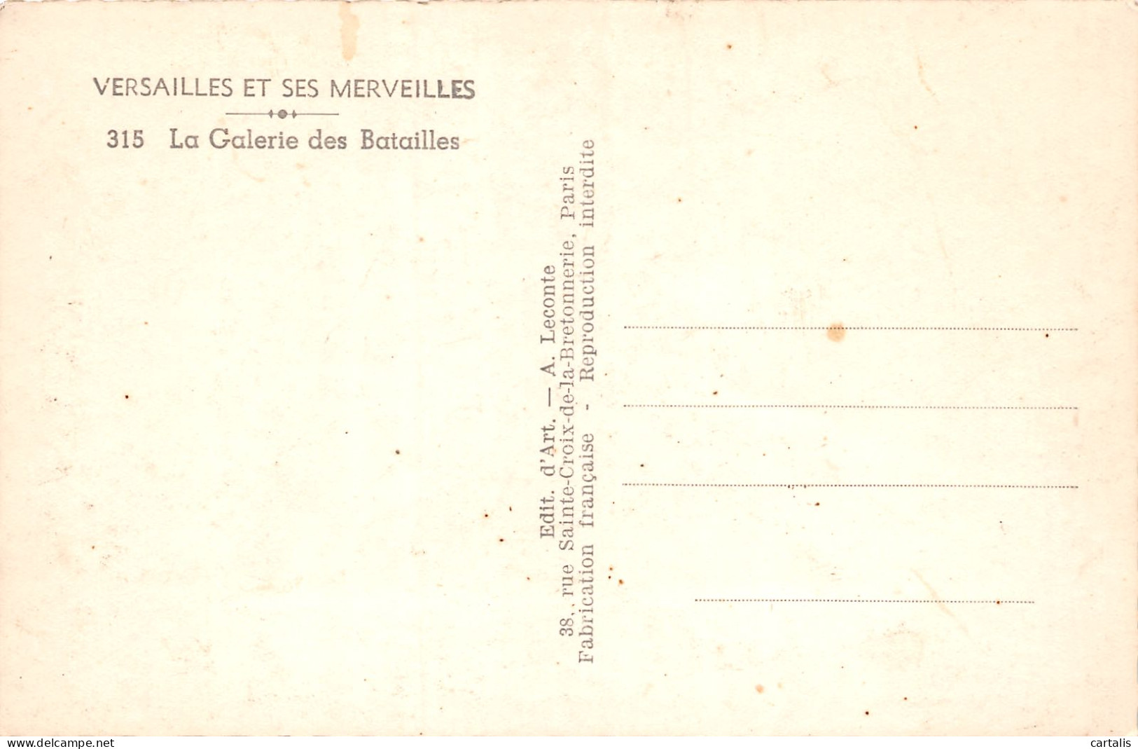 78-VERSAILLES-N°3774-E/0185 - Versailles