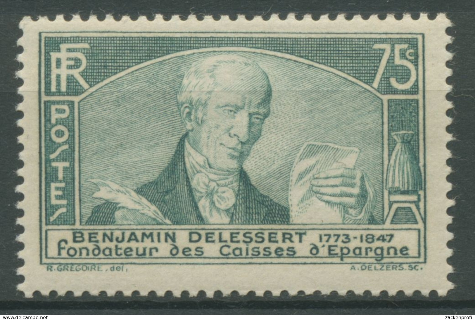Frankreich 1935 Internationaler Sparkassenkongress 299 Mit Falz - Neufs