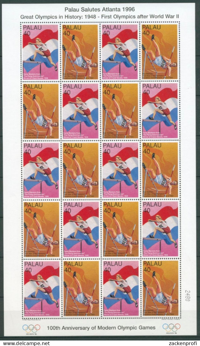 Palau 1996 Olympische Spiele Atlanta 1084/85 ZD-Bogen Postfrisch (SG25427) - Palau