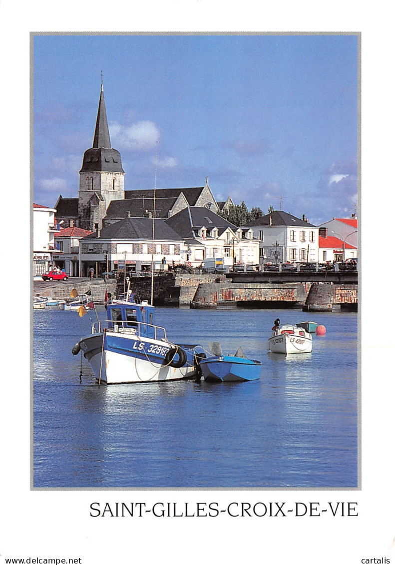 85-SAINT GILLES CROIX DE VIE-N°3774-D/0393 - Saint Gilles Croix De Vie