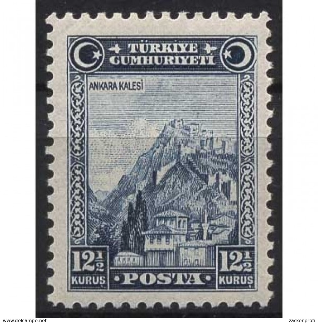 Türkei 1929 Festung Ankara 889 Mit Falz - Unused Stamps